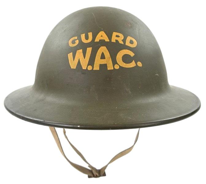US WW2 Guard's W.A.C (Women’s Auxiliary Army Corps) Helmet