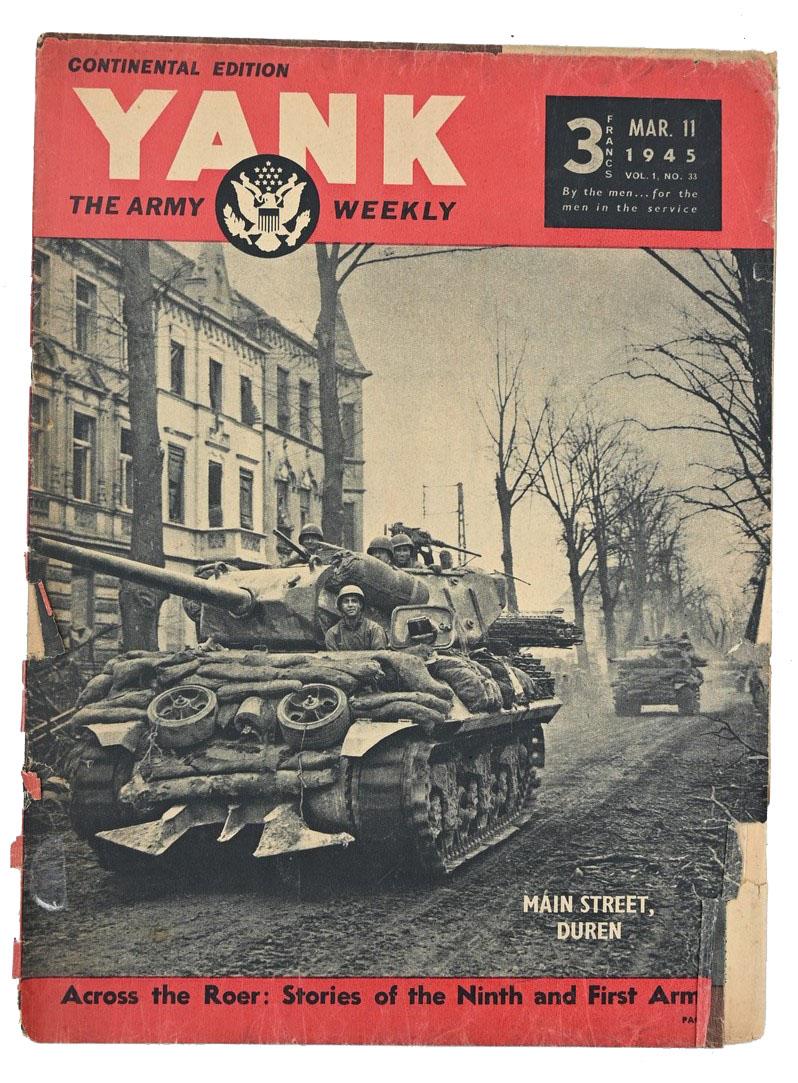 US WW2 Yank Magazine 'Continental Edition' March 11, 1945