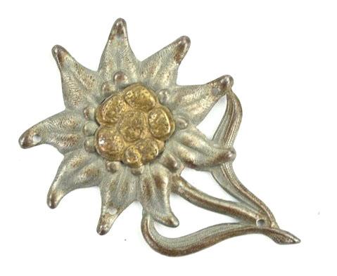 German WH GBJ Side Cap Edelweiss