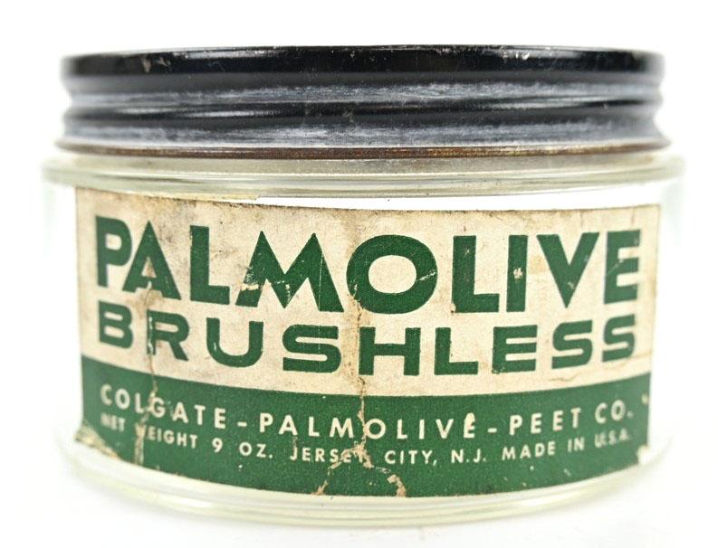US WW2 Era Bottle of Palmolive Brushless