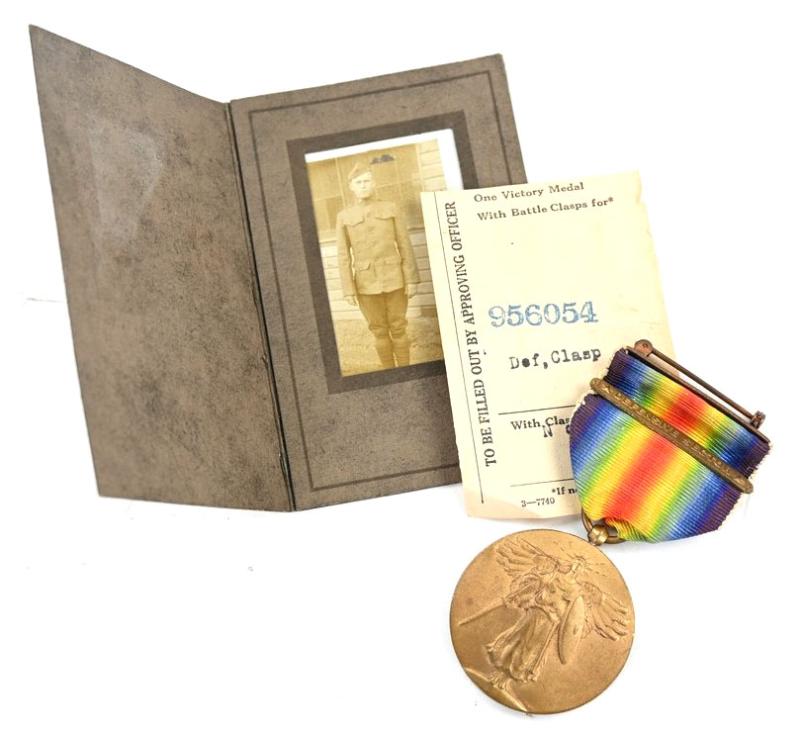 US WW1 Victory Medal with Picture