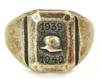 German WW2 Wehrmacht Ring 1939-1940