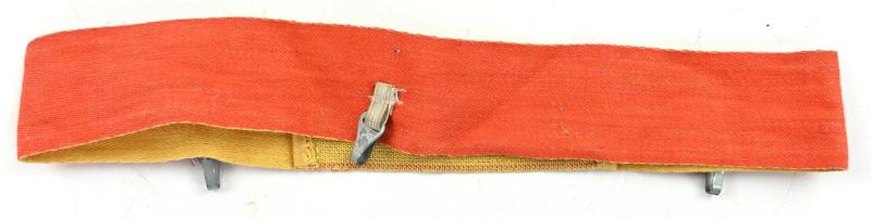 German WH Yellow/Red Helmet Practise Band