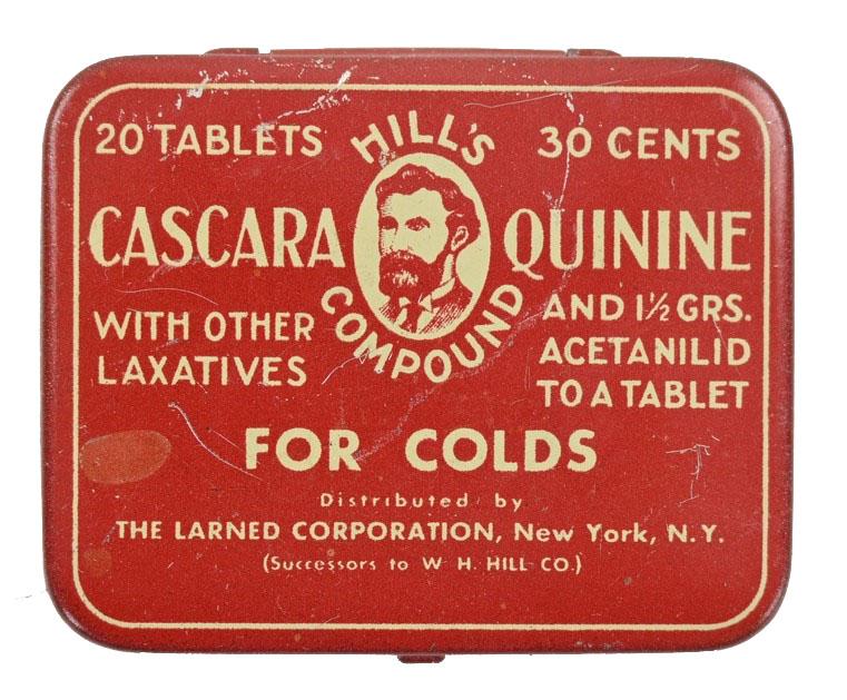 US WW2 Era Package of Cascara tablets