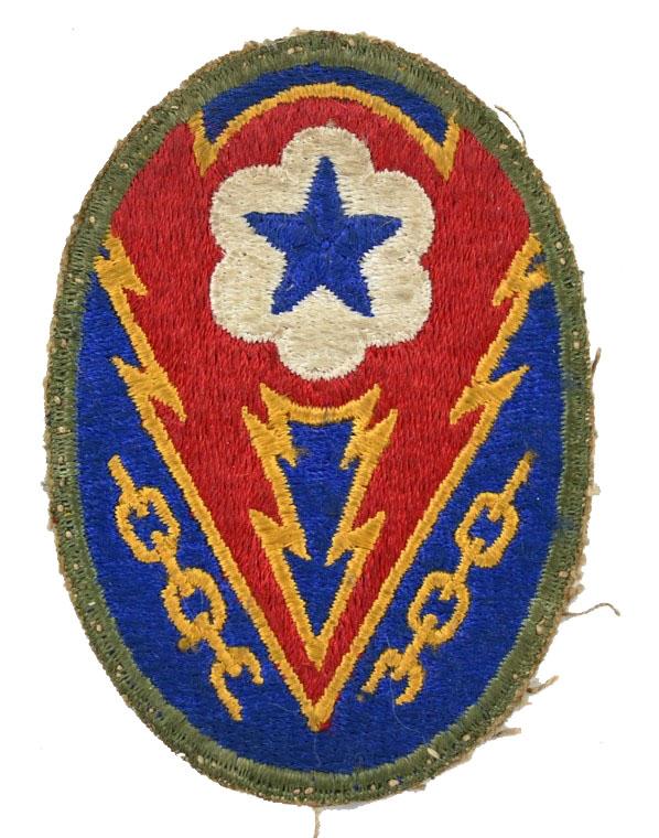 USAAF WW2 Military Communications Zone Patch