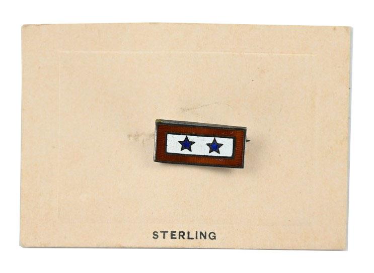 US WW2 Home Front Pin Sterling