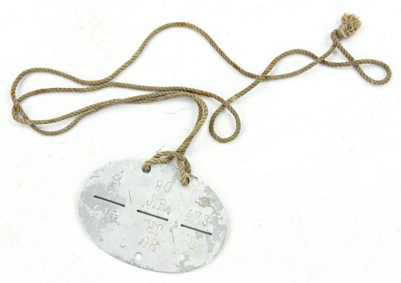 German WH Dog-Tag I.R. 473