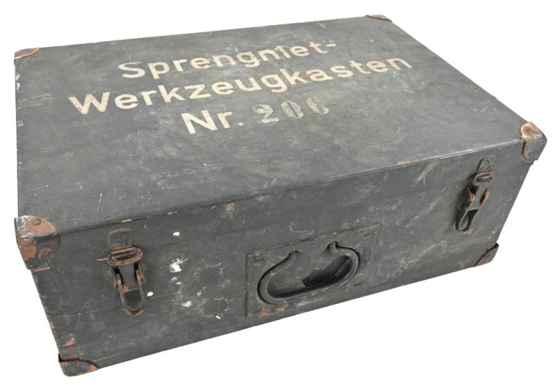 German WH Pioneer Case 'Sprengniet-Werkzeugkasten'