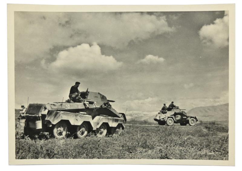 German Waffen-SS Kriegsberichter Postcard 'Unsere Waffen-SS'
