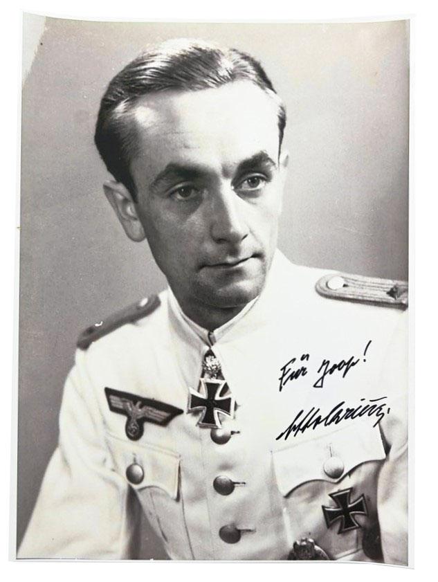 Signature of WH KC-OLC Recipient 'Otto Carius'