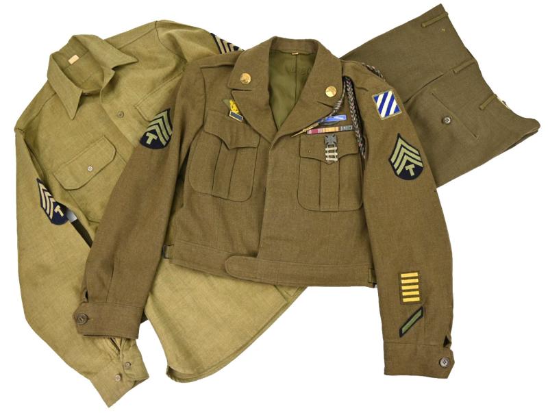 US WW2 3th Infantry Division Uniform Set