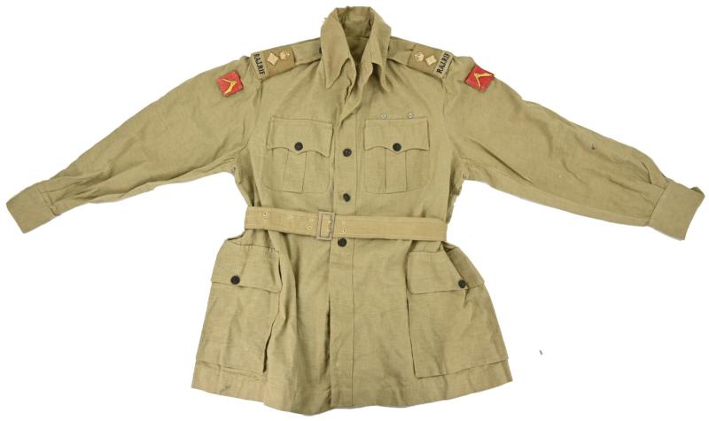 British WW2 Tropical RAJ.RIF KD Tunic 19th Indian Division