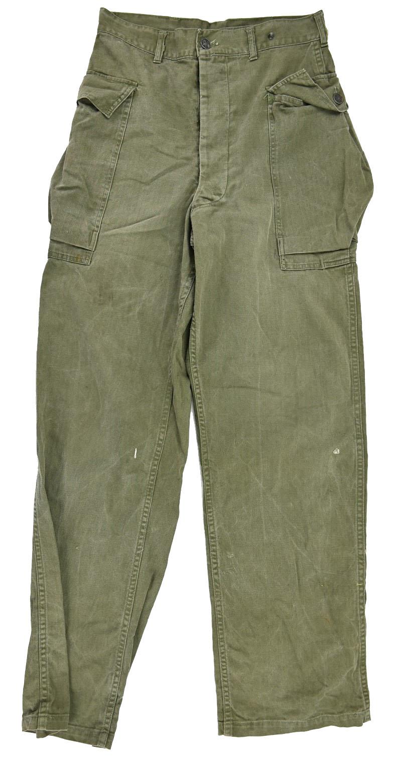 US WW2 HBT Combat Cargo Pants