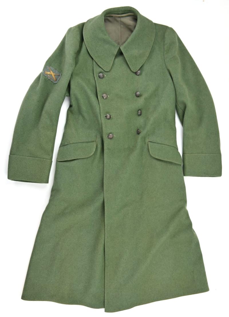 Dutch WW2 Wool Greatcoat (MG)
