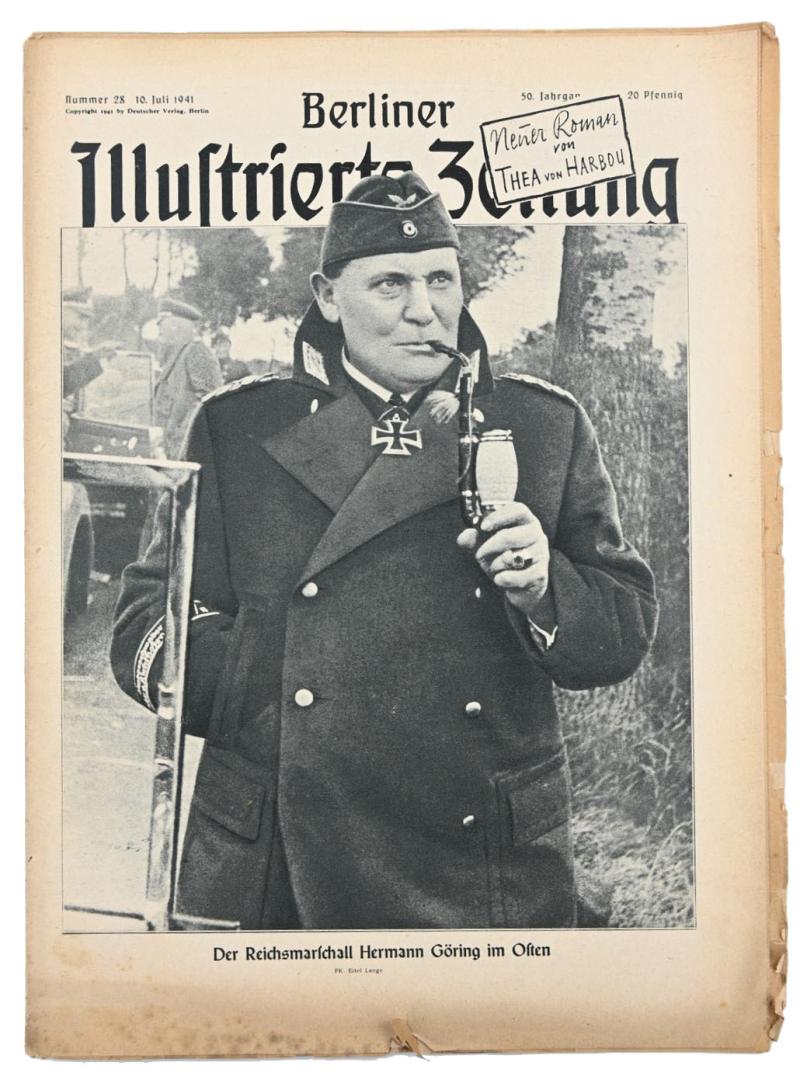 German Berliner Illustrierte Zeitung Newspaper 1941