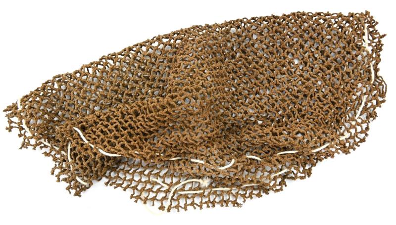 US WW2 British Made Brown M1 Helmet Net