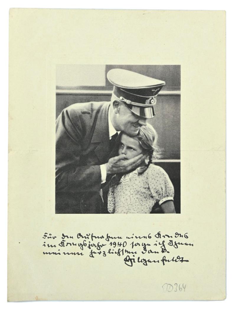 German Adolf Hitler Print 'Deutscher Hof'