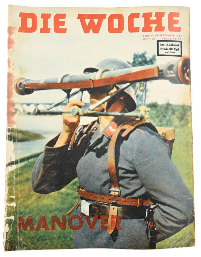 German Third Reich Magazine 'Die Woche' 1937