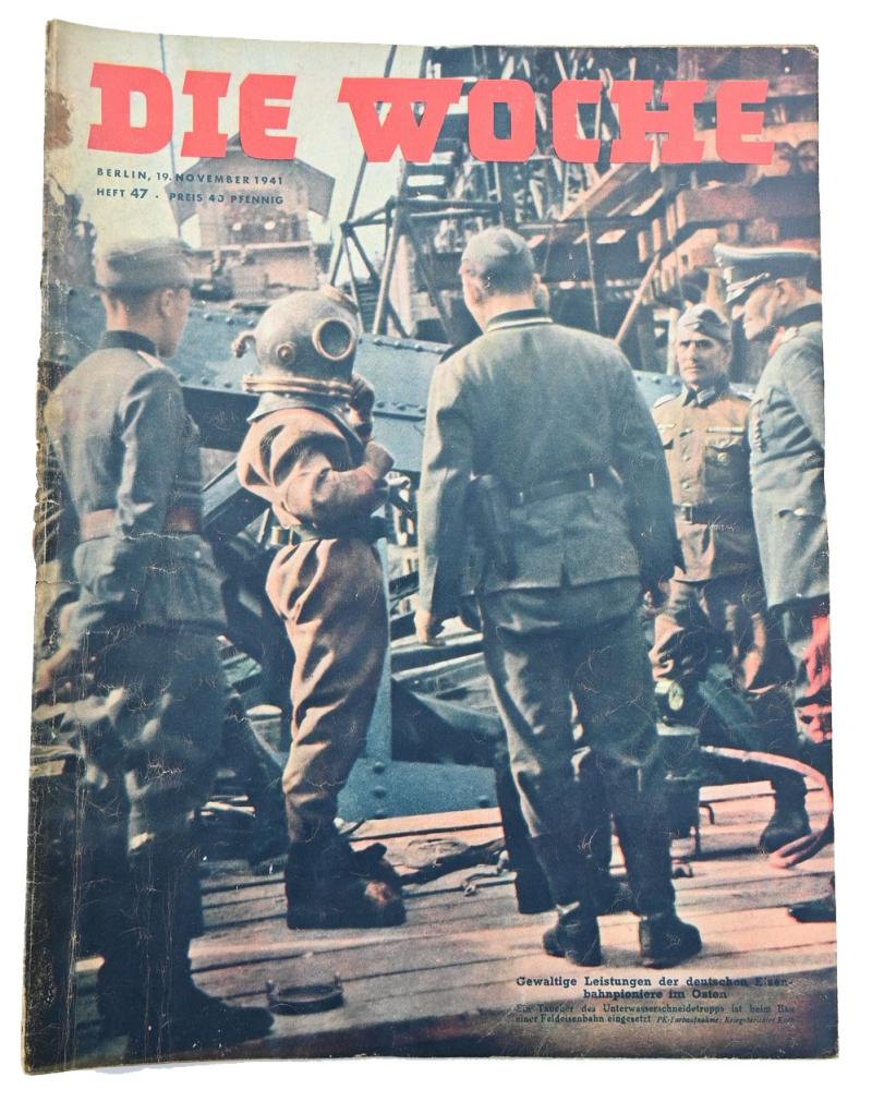 German Third Reich Magazine 'Die Woche' 1941
