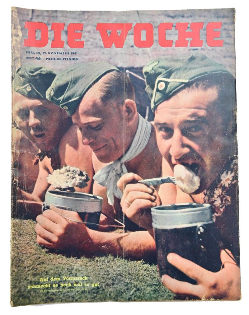 German Third Reich Magazine 'Die Woche' 1941