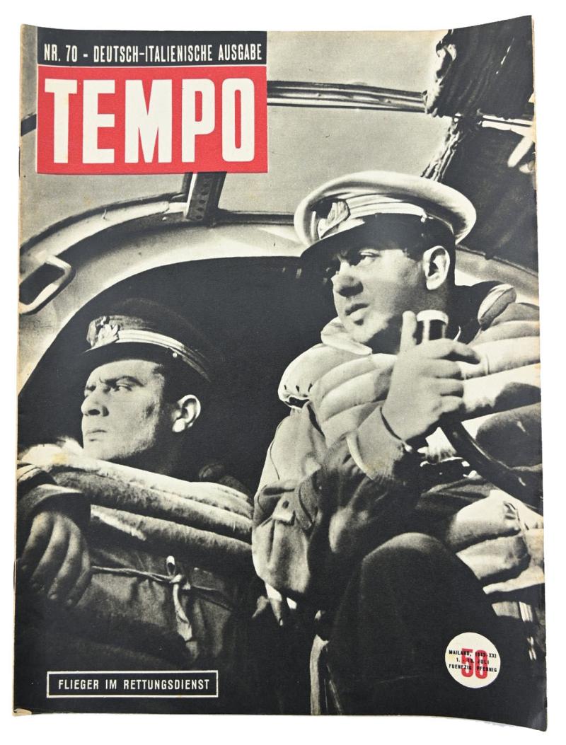 German/Italian Magazine 'Tempo' 1943
