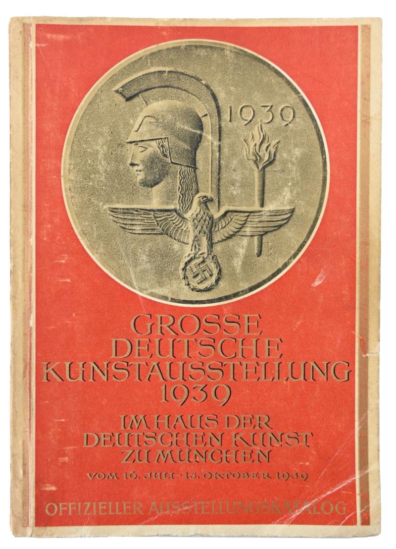 German Third Reich Art Catalogus 1939
