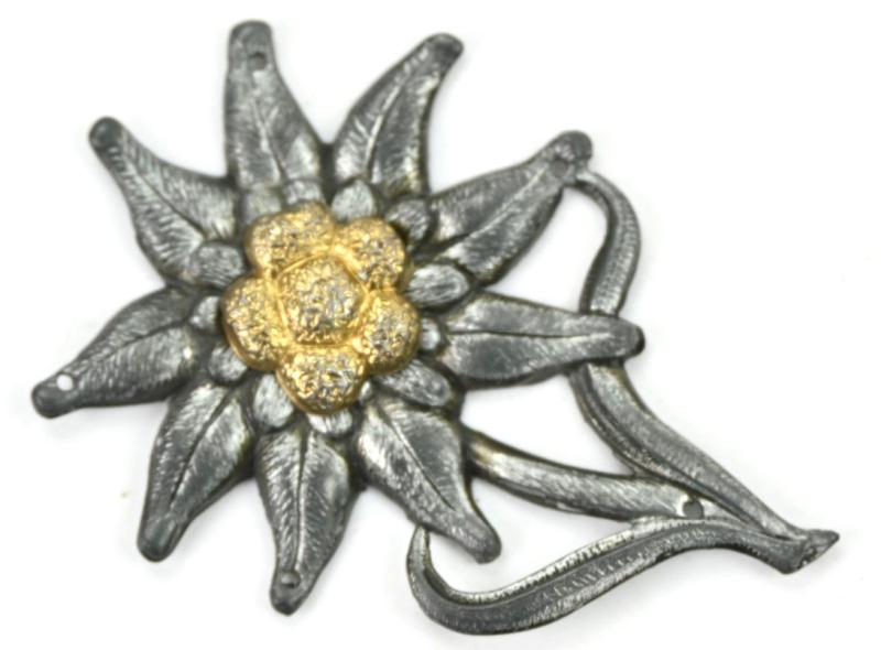 German WH GBJ Side Cap Edelweiss