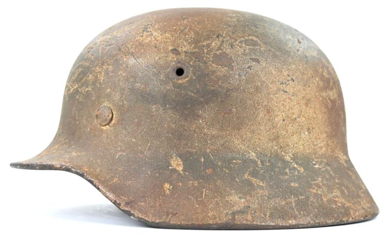 German LW M40 SD Normandy Camo Helmet