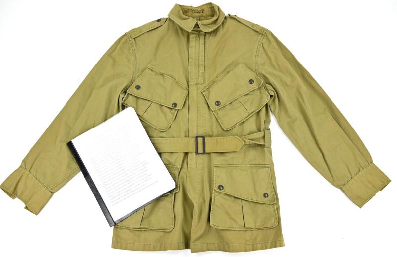 US WW2 M42 Paratrooper Jumpjacket 'Sgt. William J. McDade'