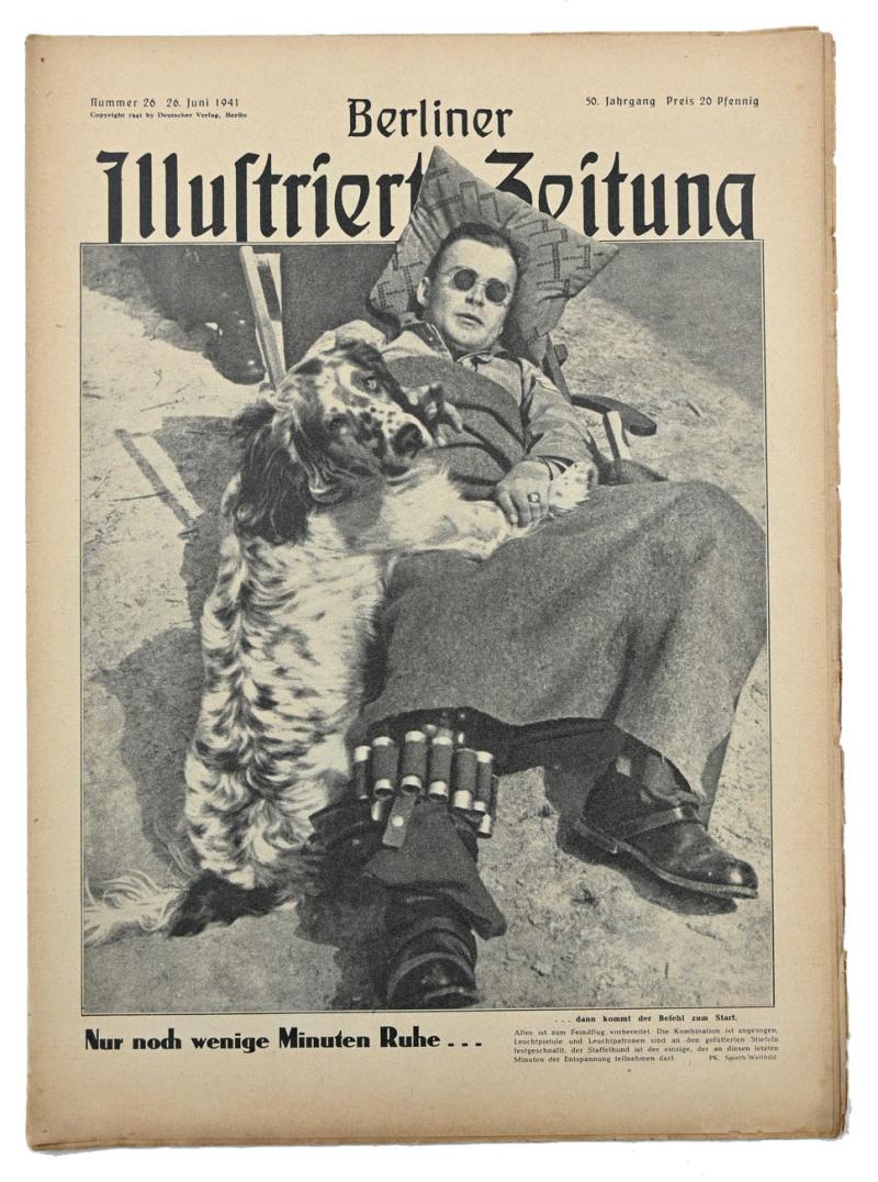 German Berliner Illustrierte Zeitung Newspaper June 1941