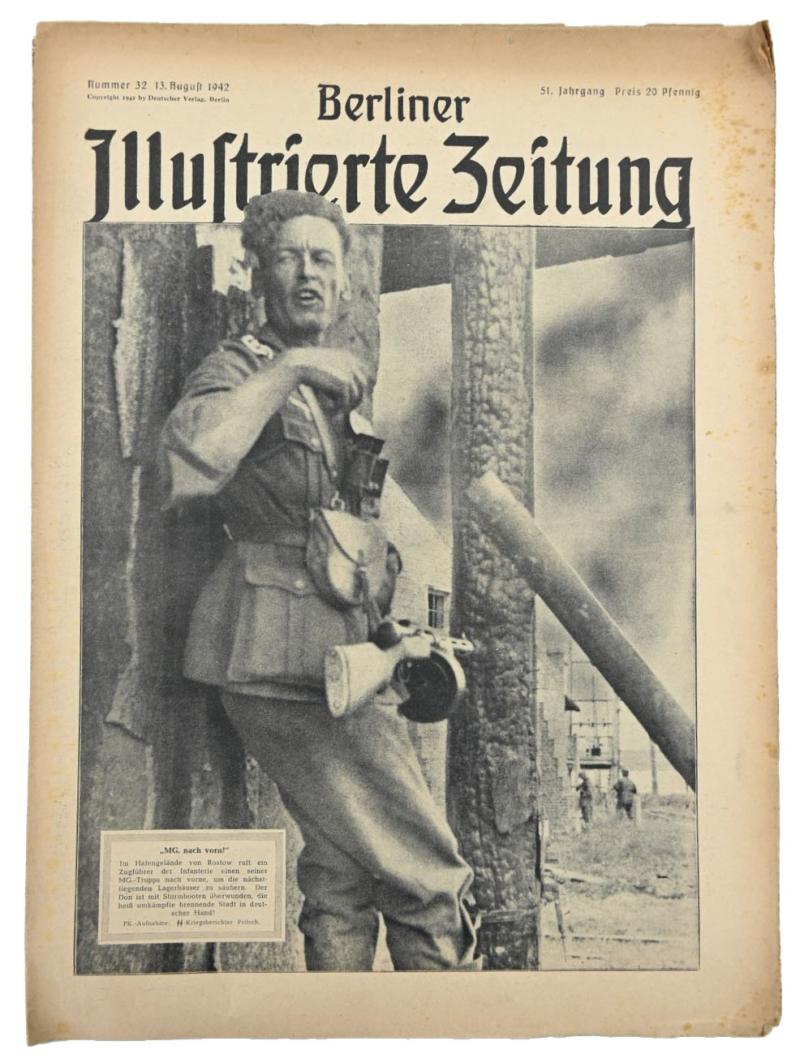 German Berliner Illustrierte Zeitung Newspaper 1942