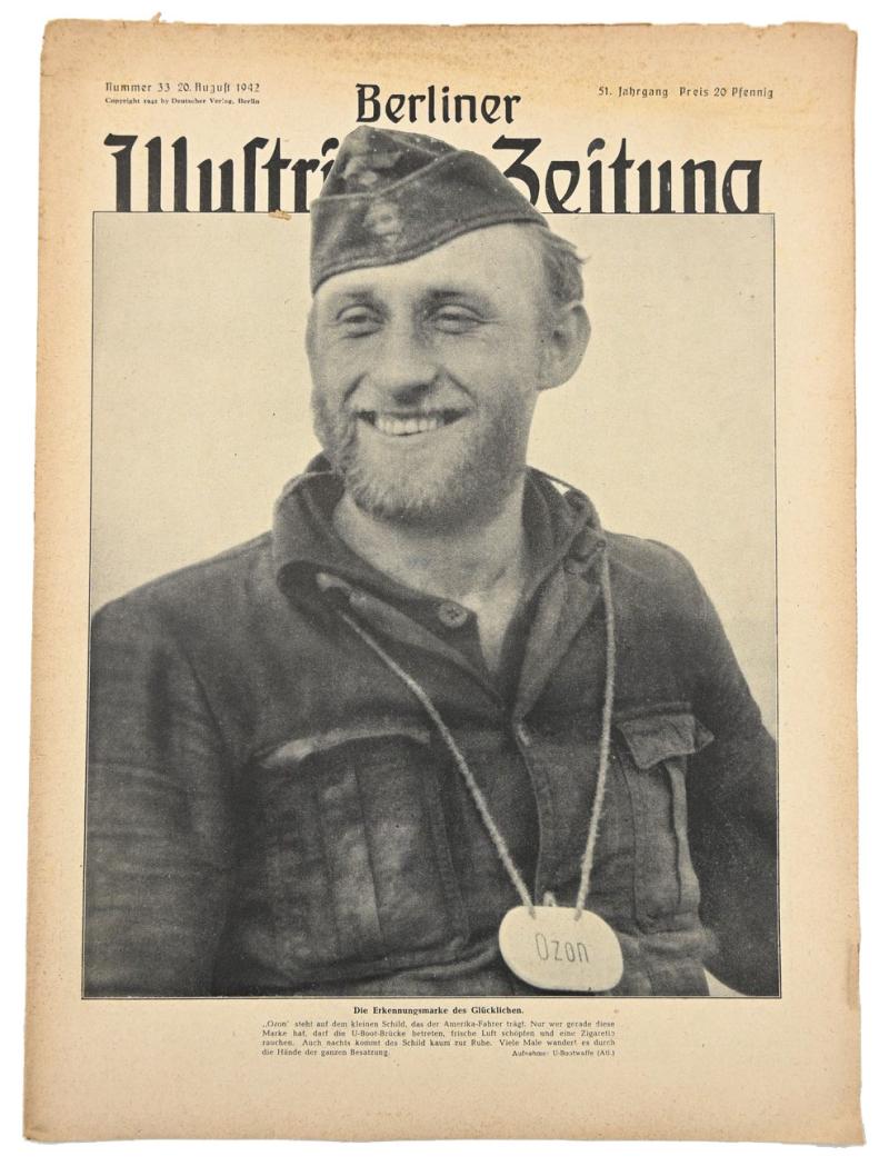 German Berliner Illustrierte Zeitung Newspaper 1942