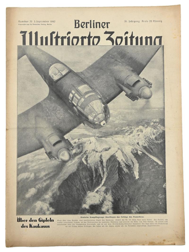 German Berliner Illustrierte Zeitung Newspaper 1942