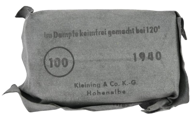 German WW2 Waterproof First Aid Pack 1940