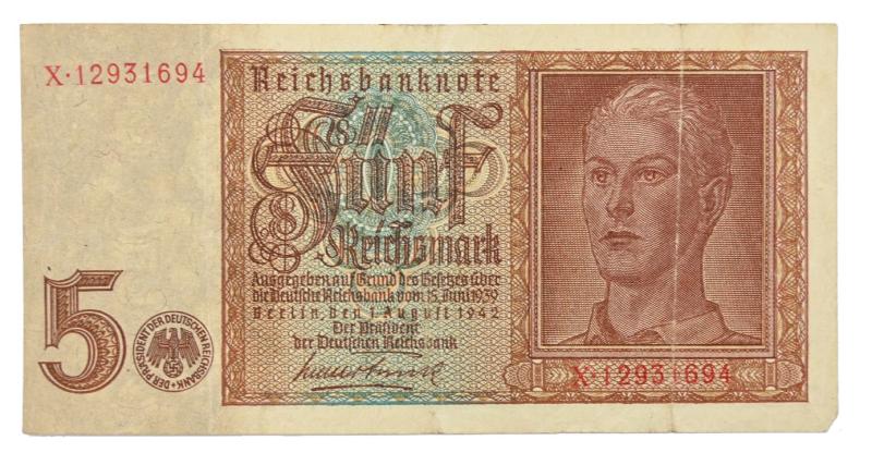 German Third Reich period Banknote