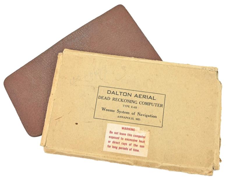 USAAF WW2 Reckoning Computer Manual and box