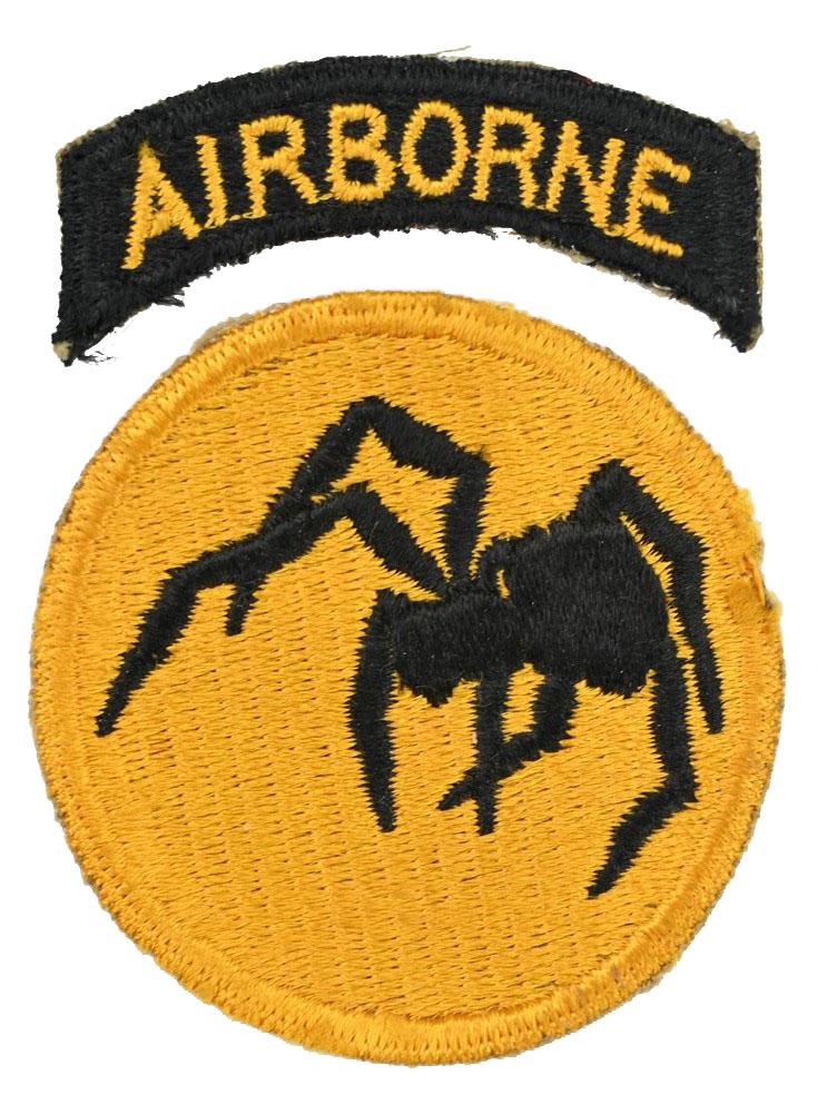 US WW2 “Ghost” 135th Airborne Division SSI