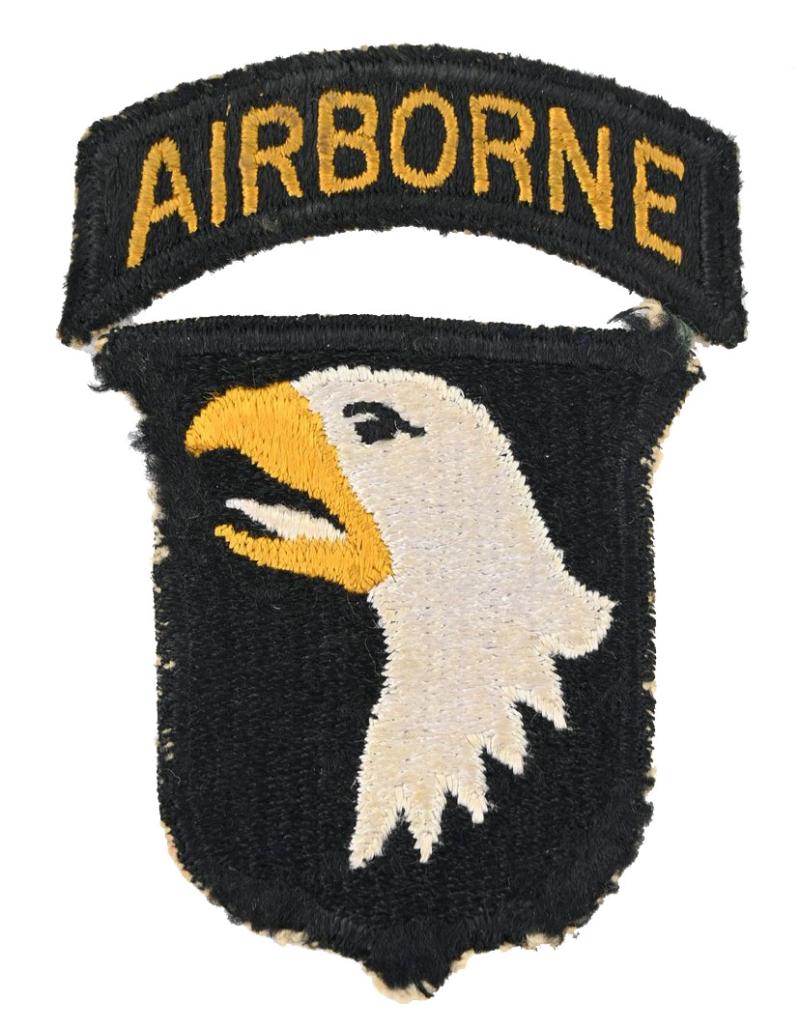 US WW2 101st Airborne Division SSI 'White Tongue'