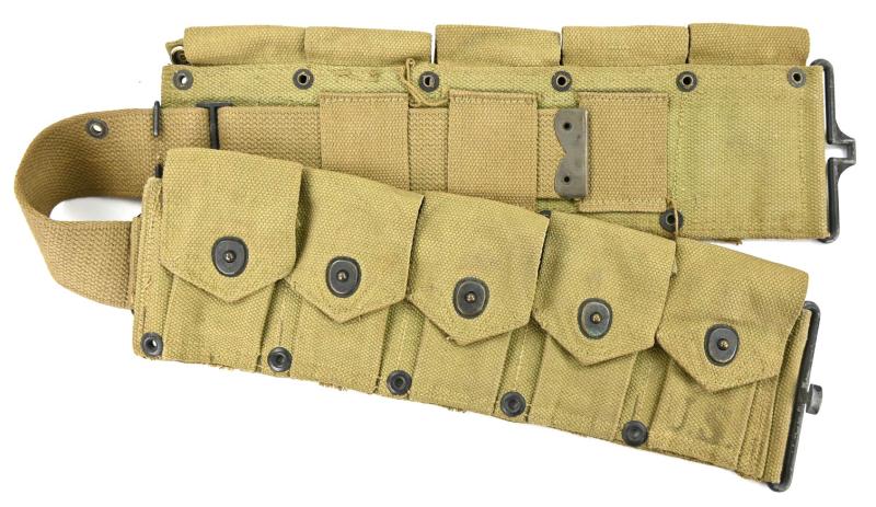 US WW2 M1 Garand Ammo Belt 1943