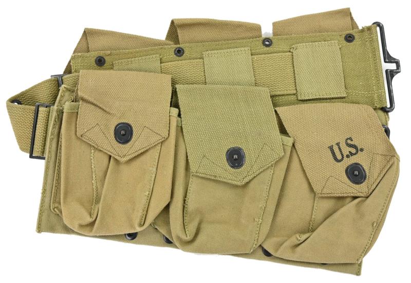 US WW2 M-1937 BAR Rifle Magazine Belt.