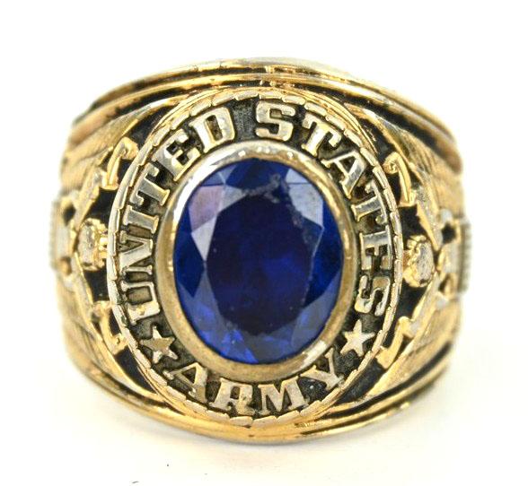 US WW2 Soldiers Army Ring '2nd Infantry Division'