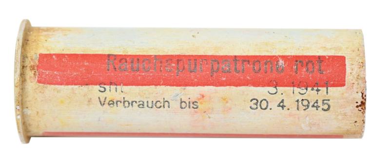 German WH Empty Flare Gun Shell 1941