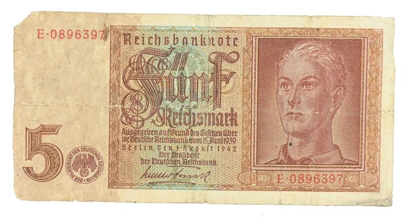 German Third Reich period Banknote