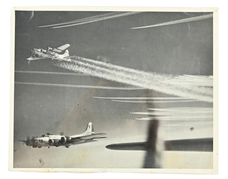 USAAF Press Photo B-17's