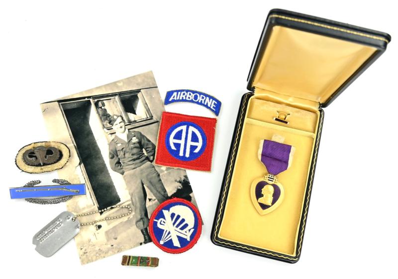 US WW2 82nd Airborne Division 508th PIR Grouping 'Howard G. Bell'