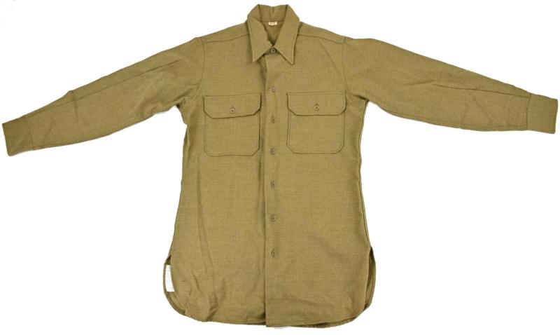 US WW2 Enlisted Men Wool Shirt