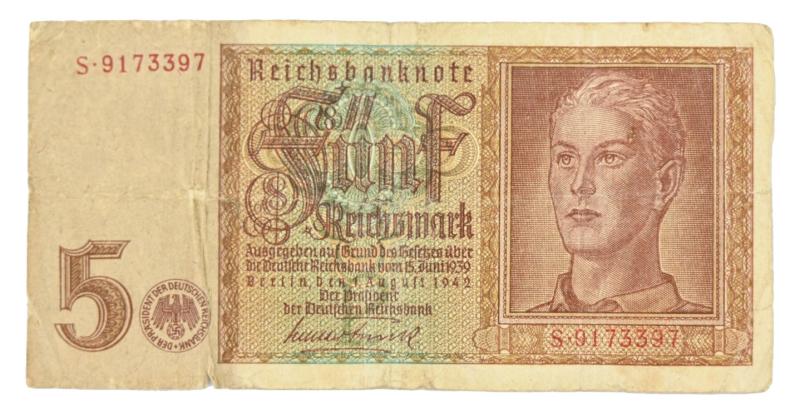 German Third Reich period Banknote