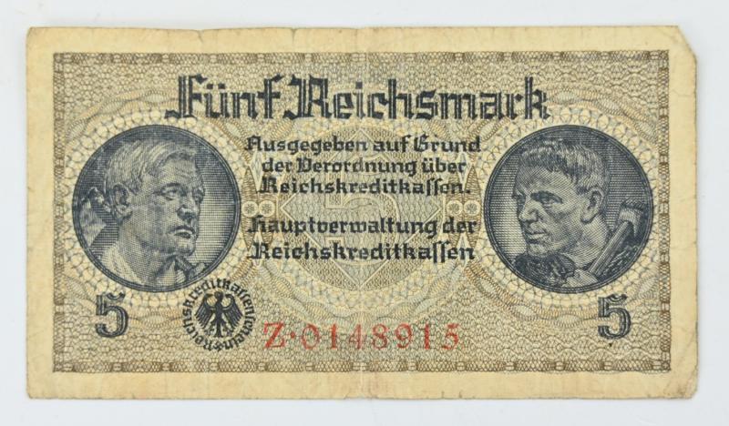 German Third Reich period Banknote