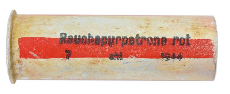 German WH Empty Flare Gun Shell 1944