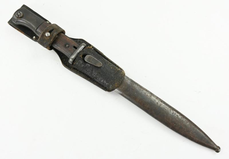 German WH K98 Mauser Bayonet with Frog